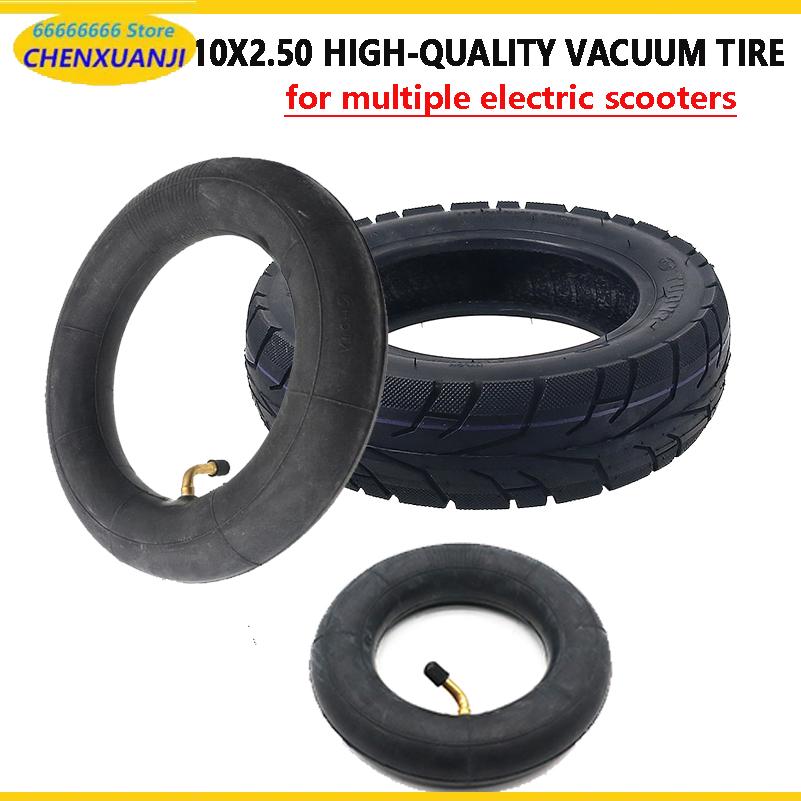 Scooter Tire - Neumático sin cámara de 10x2.50 para