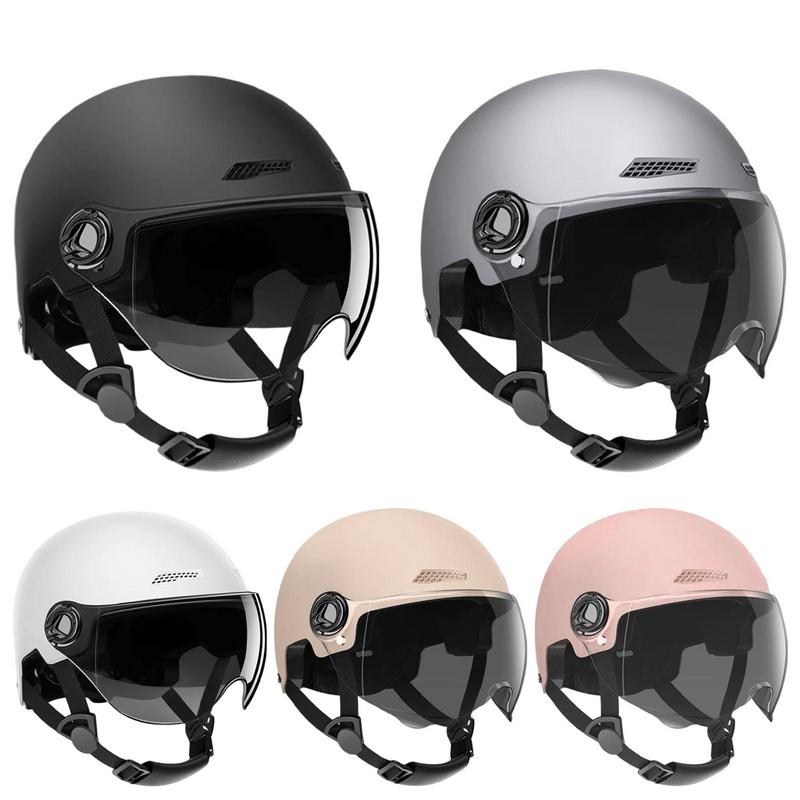 Scooter Helmet Set - Casco de motocicleta estilo Jet cascos