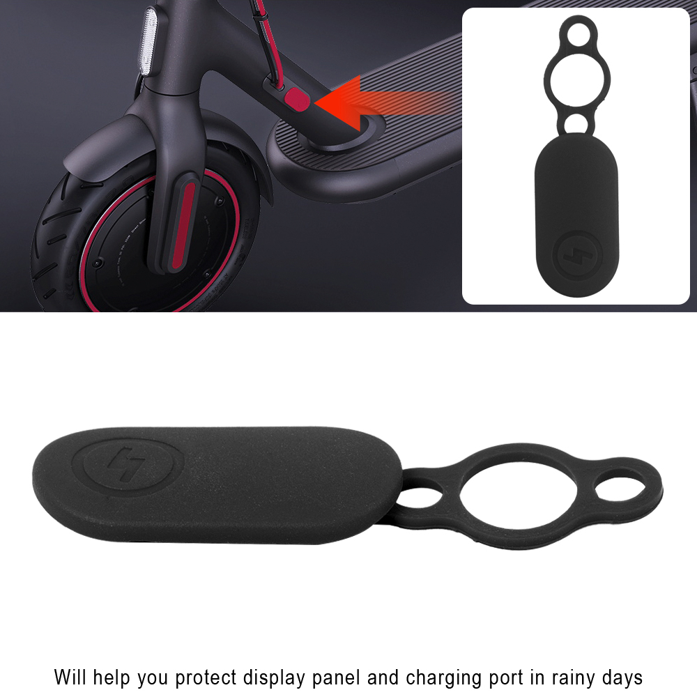 Cubierta de goma para puerto d - Electric Scooter Rain Cover reseña y precio