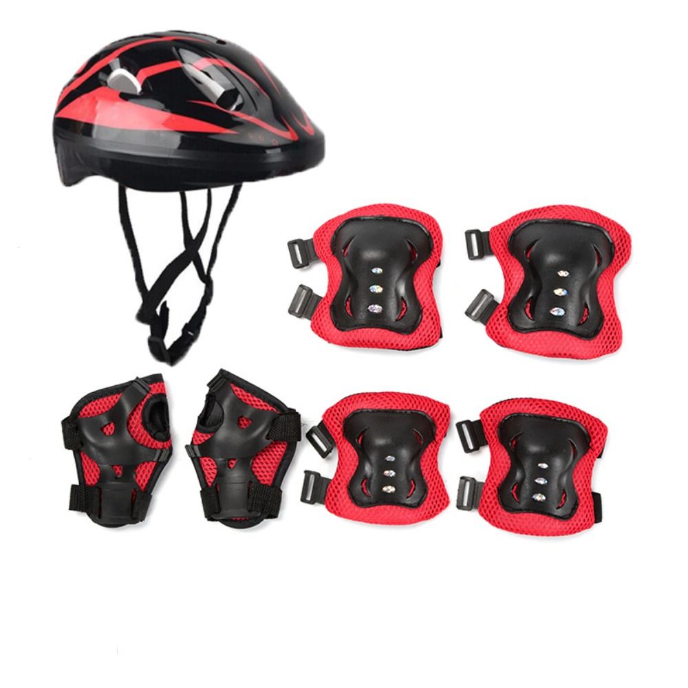Casco para niños, rodilleras y - Scooter Helmet Set reseña y precio