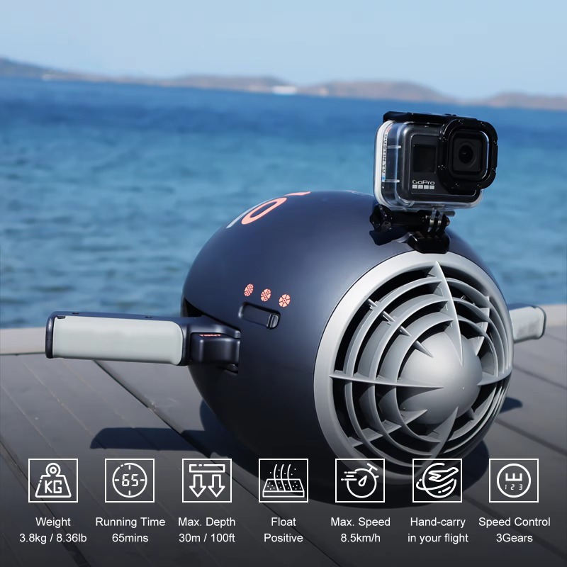 Scooter Subacuático Eléctrico  - Electric Scooter 500W reseña y precio