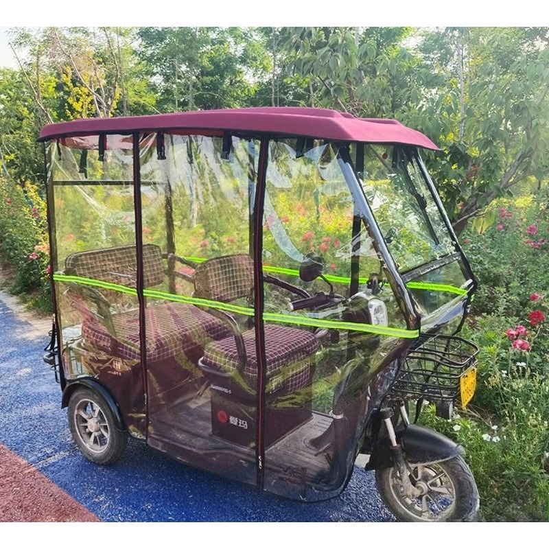Lona cerrada para motocicleta, - Electric Scooter Rain Cover reseña y precio