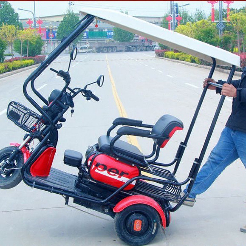 Lona cerrada para motocicleta, - Electric Scooter Rain Cover reseña y precio