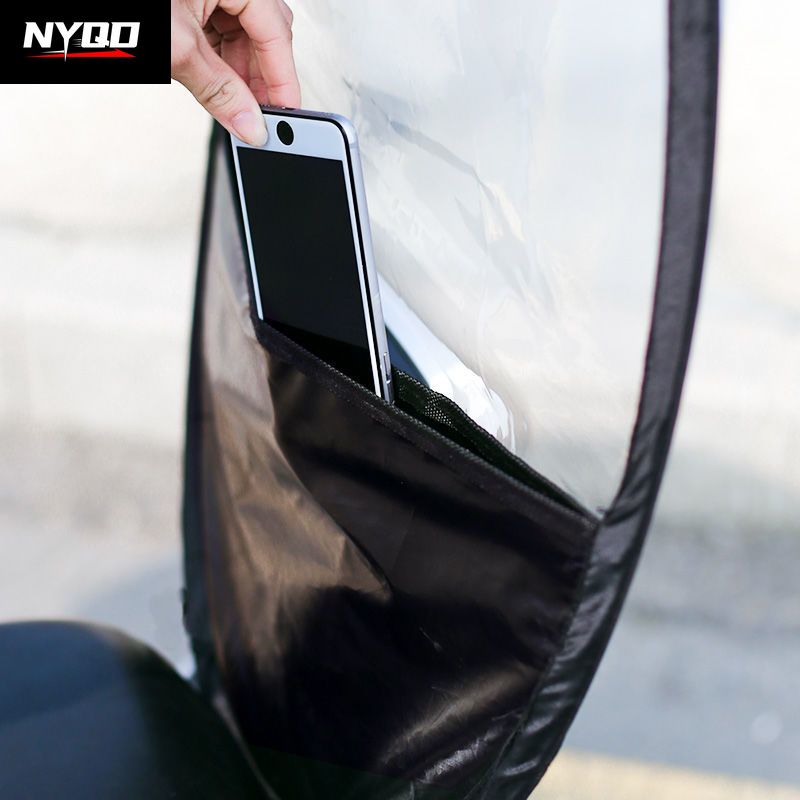 Toldo para motocicleta plegabl - Electric Scooter Rain Cover reseña y precio