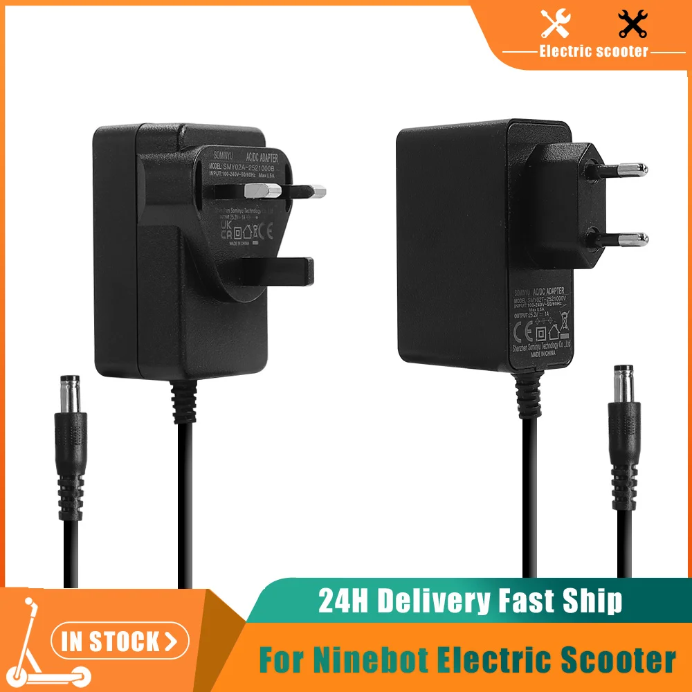Cargador de 25.2V 1A para Nine - Electric Scooter Charger reseña y precio