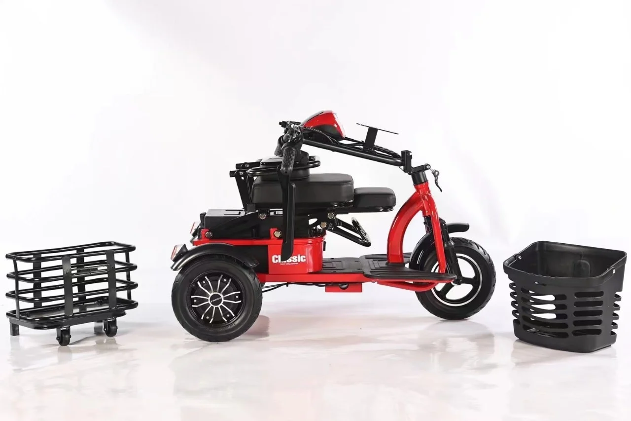 Triciclo Eléctrico Plegable Un - Electric Scooter 500W reseña y precio